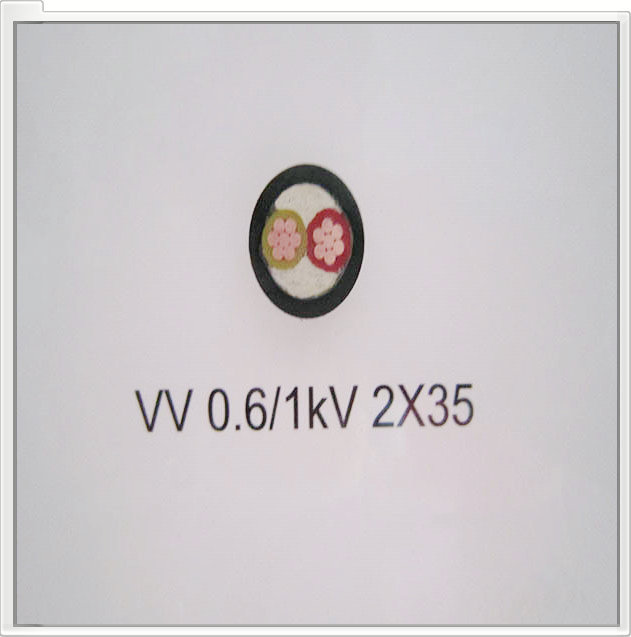 PVCԵPVC׵ VV 0.6/1KV 2x35mm