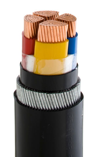 Power Cables Armoured insulated with PVC